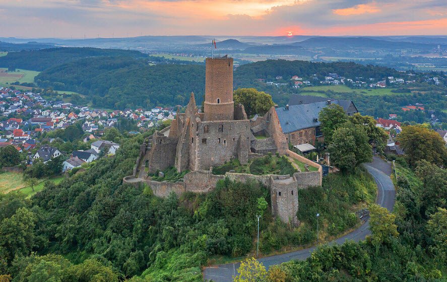 Burgruine Caldern, Lahntal, Germany, Germany